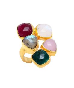 Anillos Mestiza Joyas | Anillo Shine Multicolor