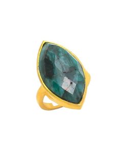 Anillos Mestiza Joyas | Anillo Amelie Verde