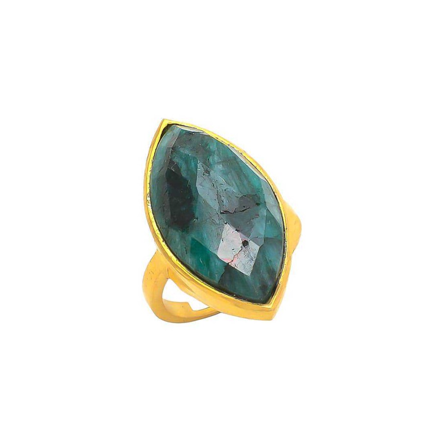 Anillos Mestiza Joyas | Anillo Amelie Verde