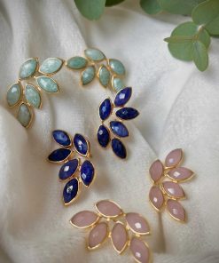 Pendientes Mestiza Joyas | Pendientes Piedras Sof A Azul