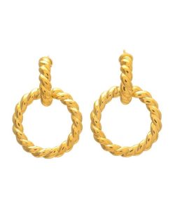 Pendientes Mestiza Joyas | Pendientes Dorados Madeira