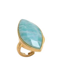 Anillos Mestiza Joyas | Anillo Amelie Amazonita