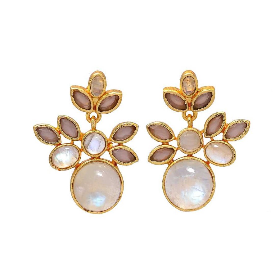 Pendientes Mestiza Joyas | Pendientes Piedras Estela