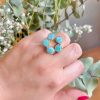 Anillos Mestiza Joyas | Anillo Mint Amazonita